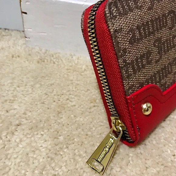 🆕🔥HTF/RARE JUICY COUTURE BEAUTIFUL RED&BROWN WALLET STILL IN THE BOX NWT&NIB - Picture 9 of 13